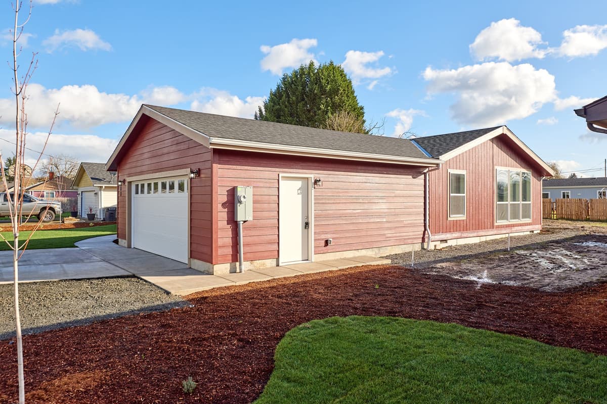 Garage for manufactured home in lebanon oregon